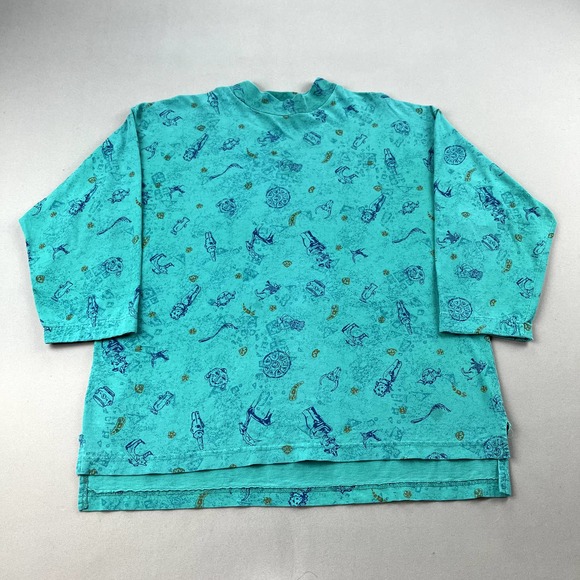 White and Turquoise Tribal Navajo Hand Drawn Men's Golf Shirts